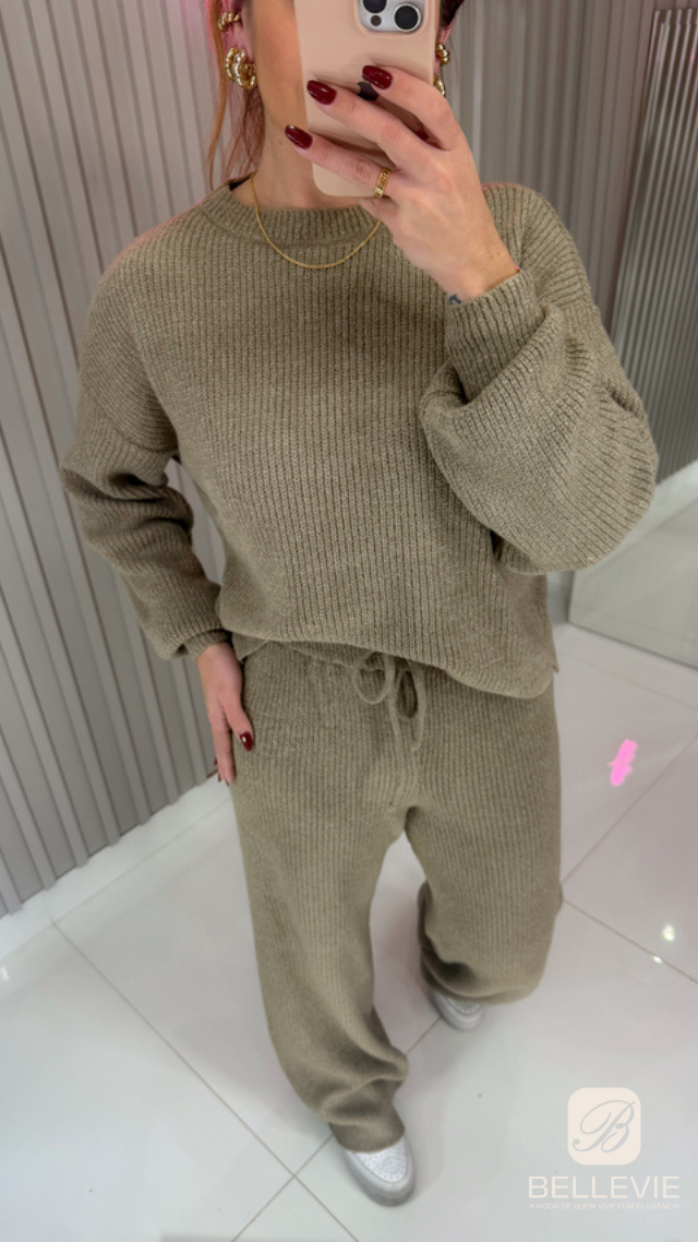 Conjunto Nella Tricot Mousse - Use Bellevie