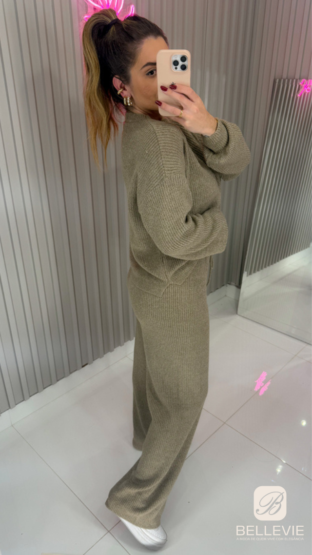 Conjunto Nella Tricot Mousse - Use Bellevie