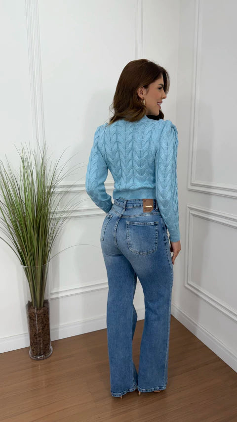 Calça Jeans Wide Leg - Use Bellevie